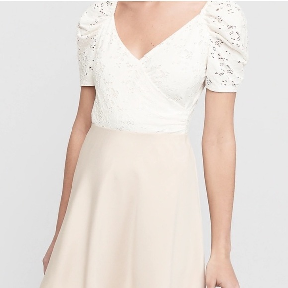 Express white lace bodysuit S NWT - Picture 1 of 10